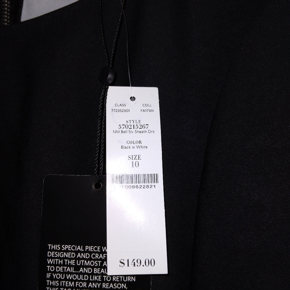 White House Black Market Nicole Miller New York Dress - Picture 5 of 11